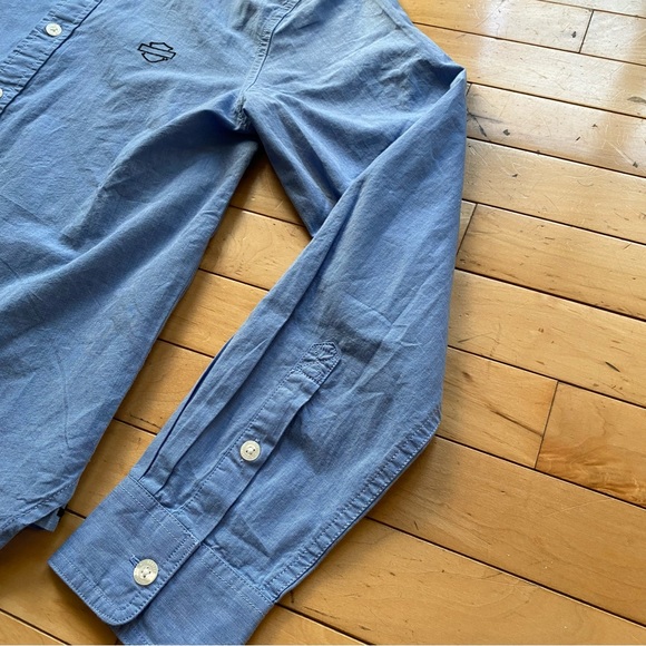Harley Davidson Logo Button Up Shirt - Picture 5 of 10